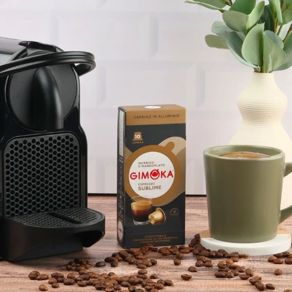 Gimoka Sublime - 10 Aluminium Nespresso compatible coffee capsules - Image 5