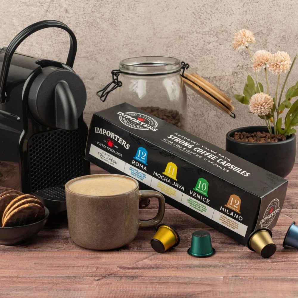 Importers Assorted Value Pack - 40 Nespresso Compatible Coffee Capsules - Image 4