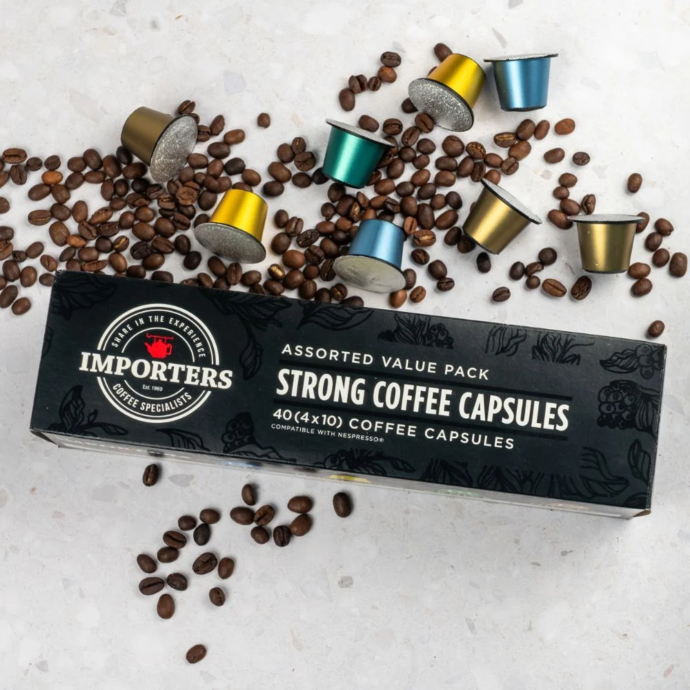 Importers Assorted Value Pack - 40 Nespresso Compatible Coffee Capsules - Image 6