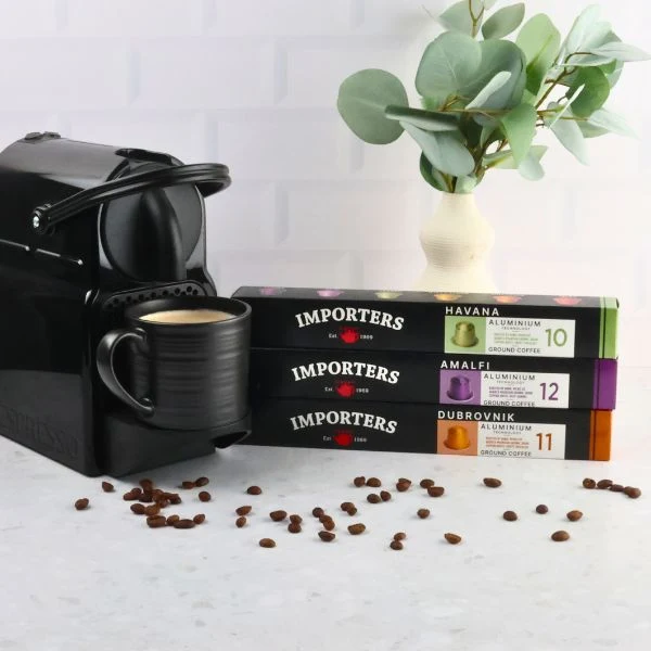 Importers Coffee Variety - 30 Aluminium Nespresso compatible capsules - Image 4