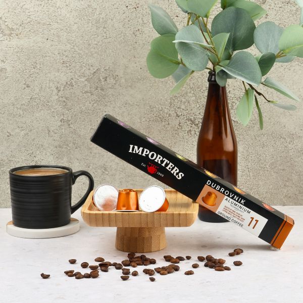 Importers Dubrovnik - 10 Aluminium Nespresso compatible coffee capsules - Image 3