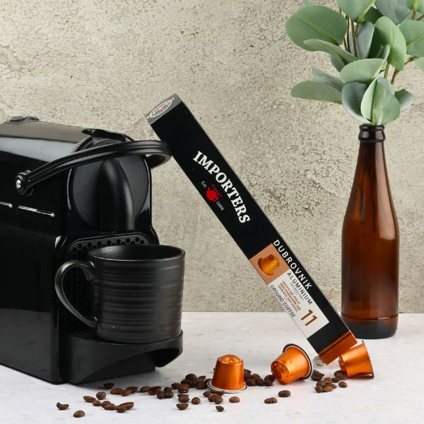 Importers Dubrovnik - 10 Aluminium Nespresso compatible coffee capsules - Image 4