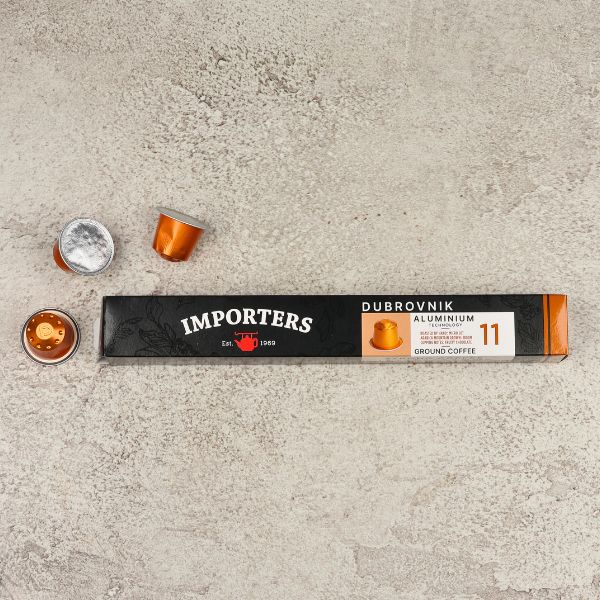 Importers Dubrovnik - 10 Aluminium Nespresso compatible coffee capsules - Image 6