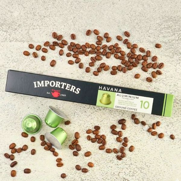 Importers Havana - 10 Aluminium Nespresso compatible coffee capsules - Image 6