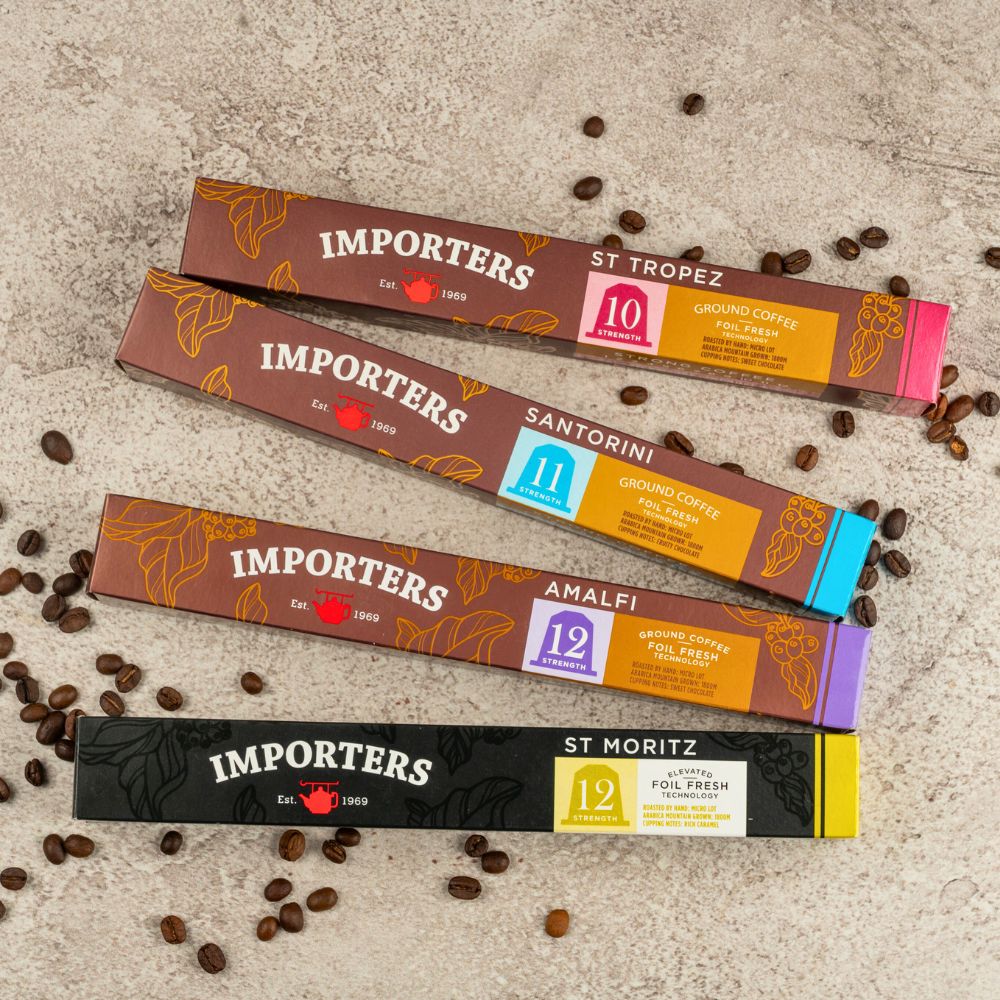 Importers International Variety – 40 Nespresso compatible coffee capsules - Image 5