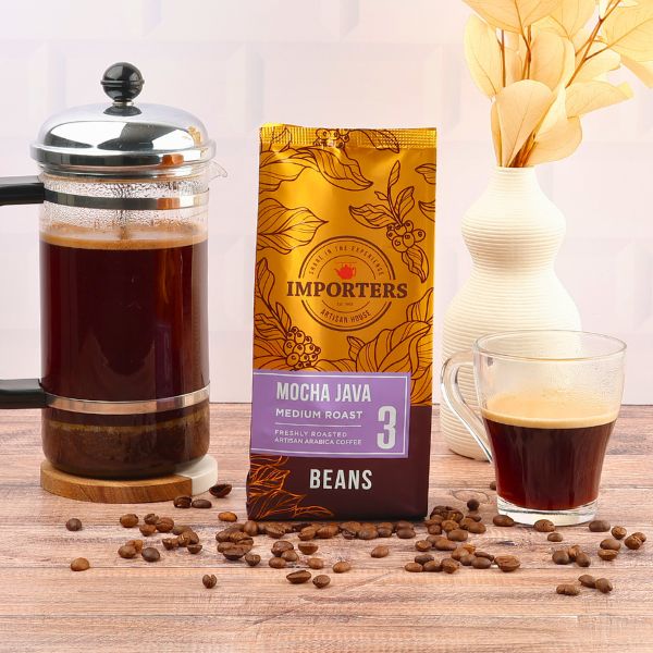 Importers Mocha Java Coffee Beans - 250g - Image 3