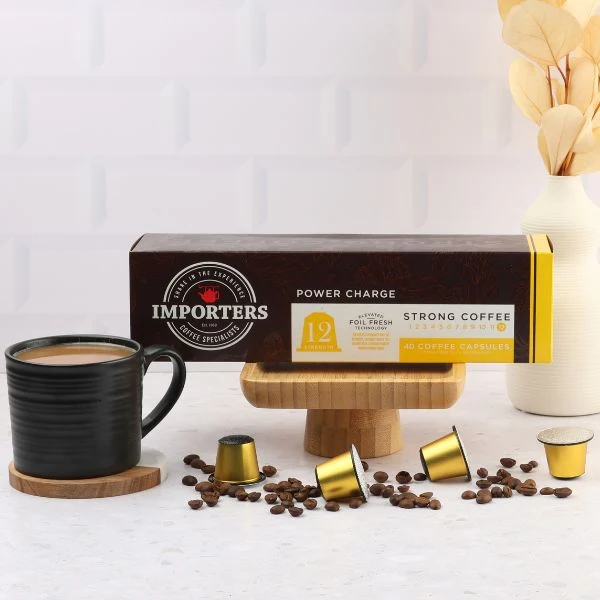 Importers Power Charge - 40 Aluminium Nespresso compatible coffee capsules - Image 2