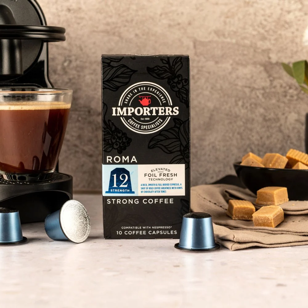 Importers Roma - Nespresso compatible coffee capsules - Image 3