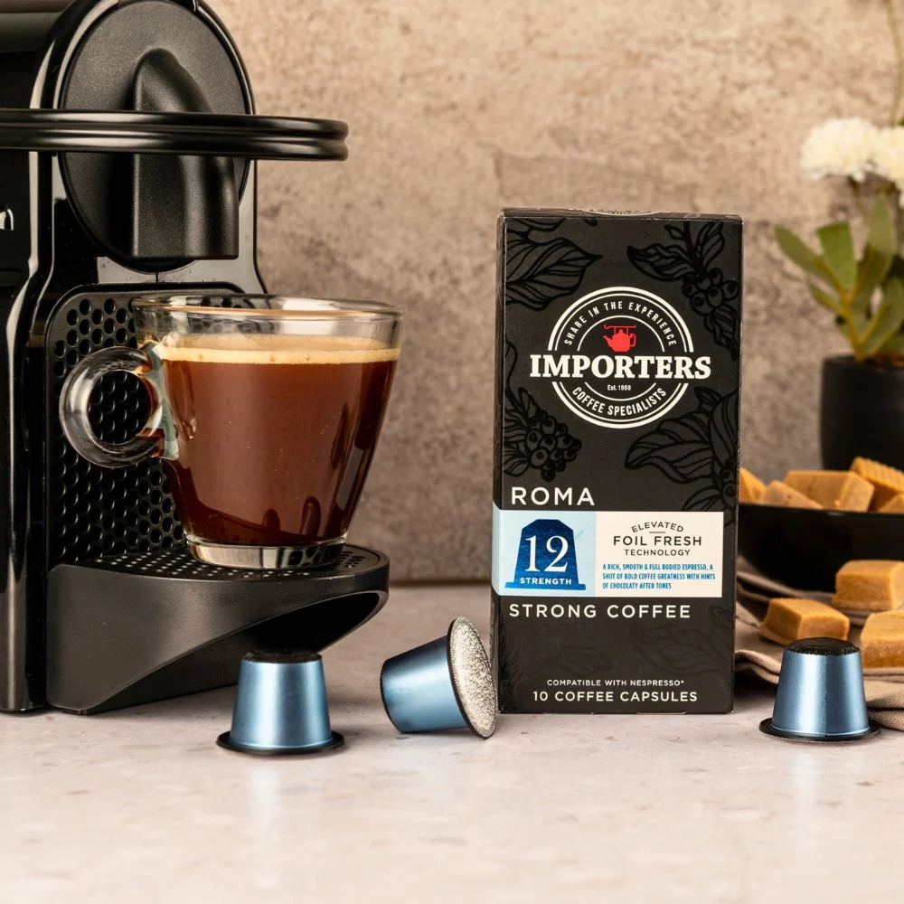 Importers Roma - Nespresso compatible coffee capsules - Image 4