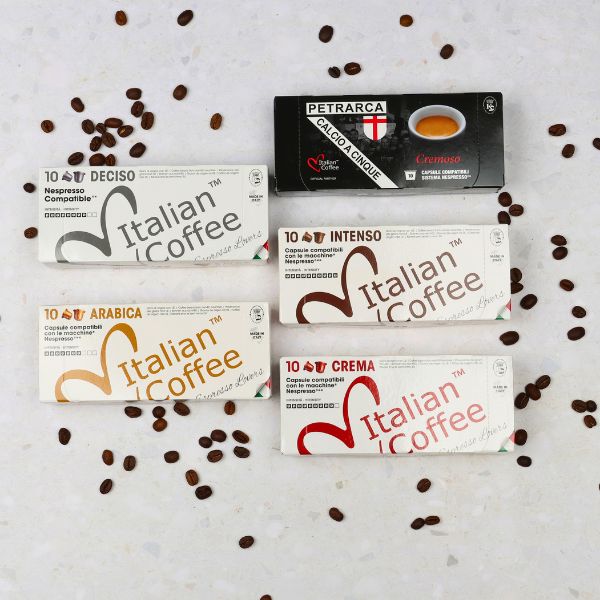 Italian Variety Pack (no Decaffe) - 50 Nespresso compatible coffee capsules - Image 6