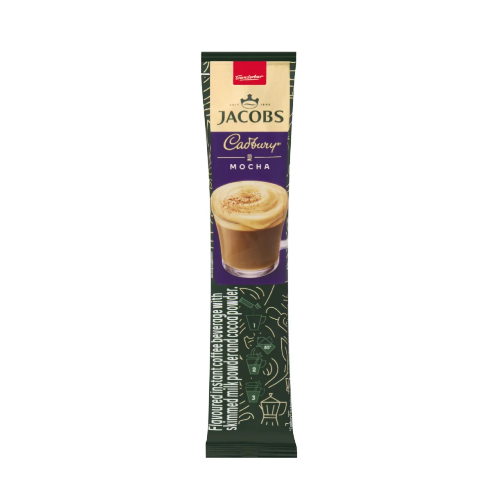 Jacobs Cadbury Mocha Original - Box of 8 sachet's - Image 3