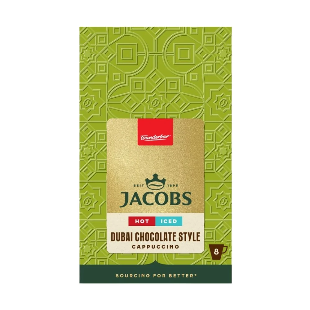 Jacobs Cappuccino Dubai Chocolate Ltd Ed. - Box of 8 sticks - Image 2