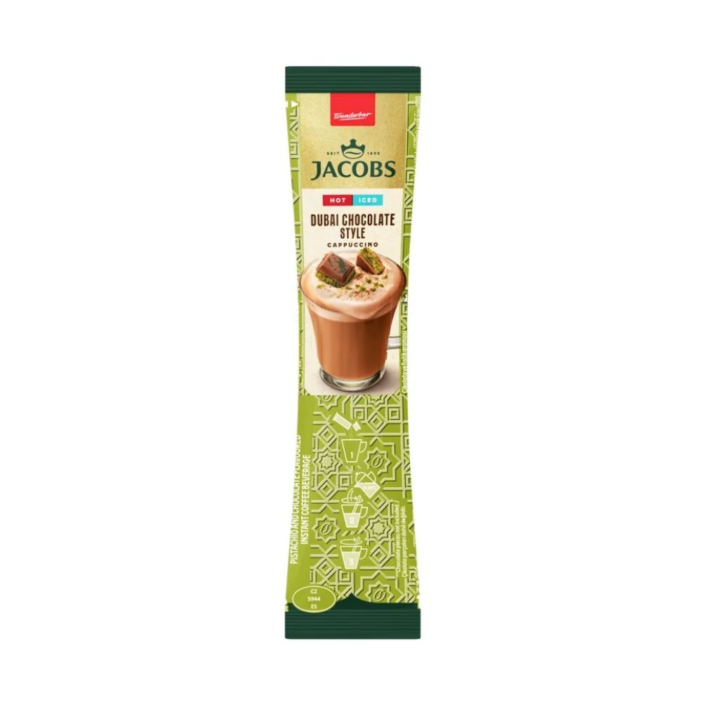 Jacobs Cappuccino Dubai Chocolate Ltd Ed. - Box of 8 sticks - Image 3