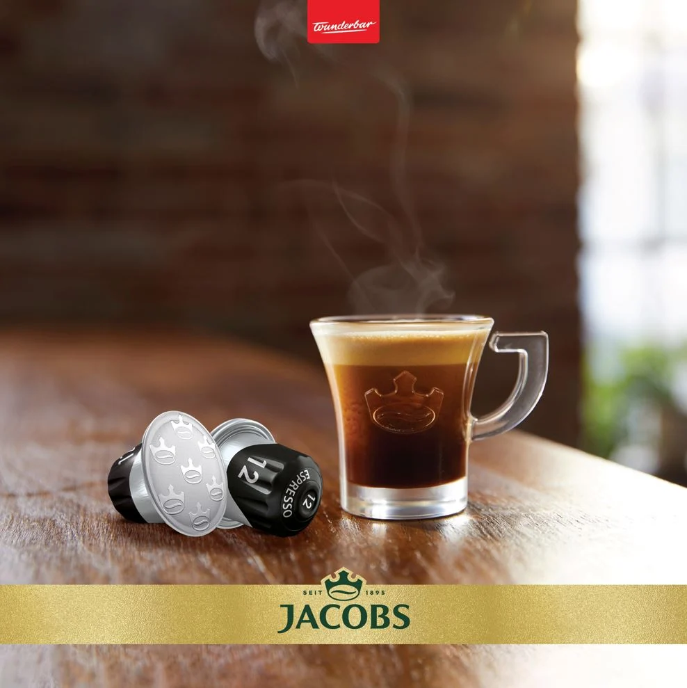 Jacobs ESP Ristretto - 20 Aluminium Nespresso compatible coffee capsules - Image 5