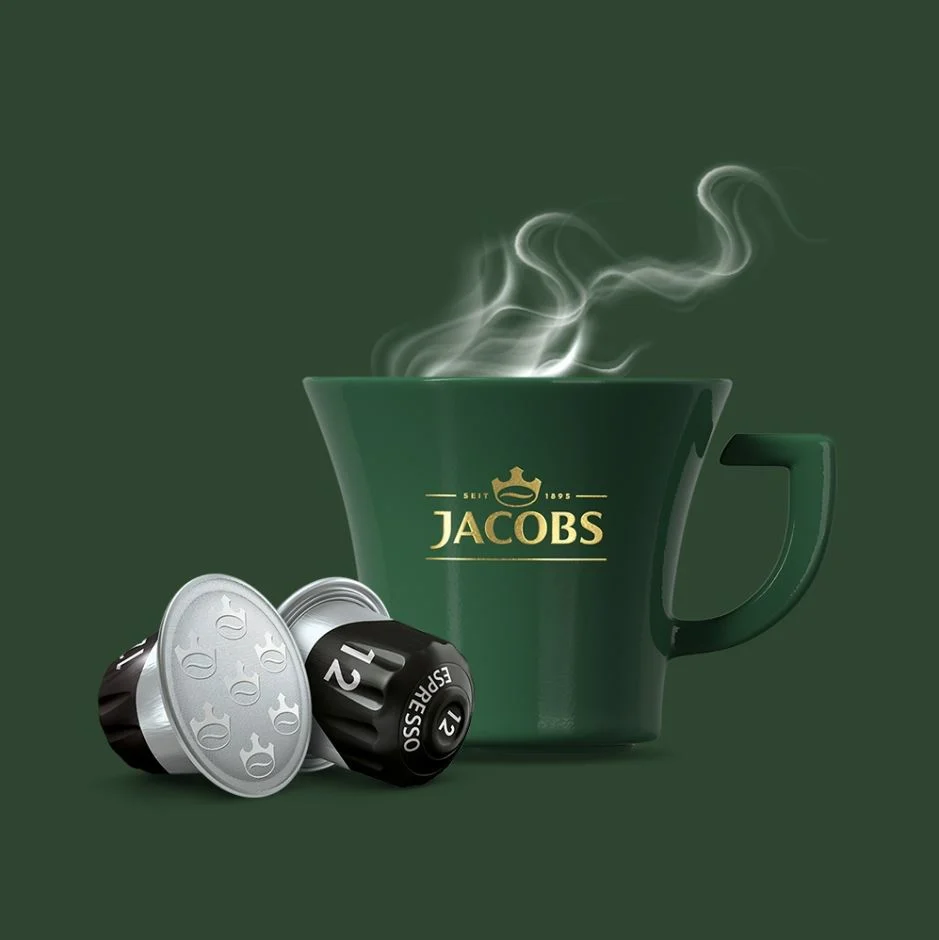 Jacobs ESP Ristretto - 10 Aluminium Nespresso compatible coffee capsules - Image 4