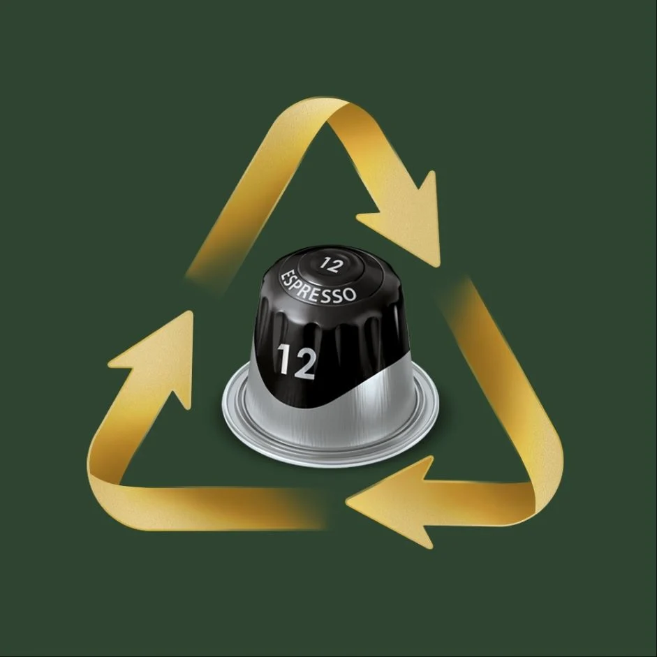 Jacobs ESP Ristretto - 10 Aluminium Nespresso compatible coffee capsules - Image 5