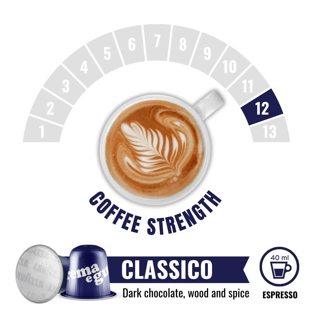 Lavazza Classico Maxi Pack – 30 Aluminium Nespresso compatible coffee capsules - Image 2