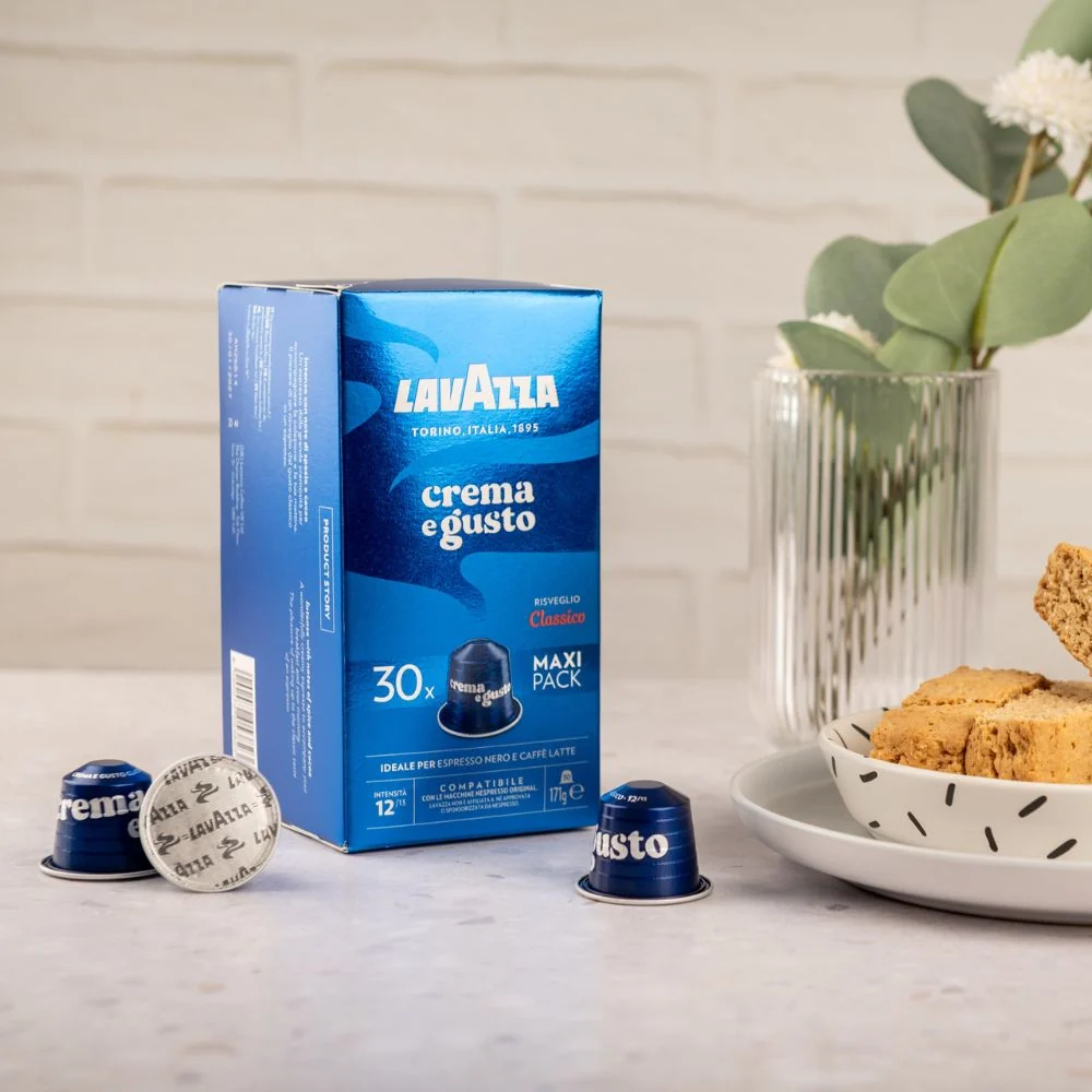 Lavazza Classico Maxi Pack – 30 Aluminium Nespresso compatible coffee capsules - Image 3
