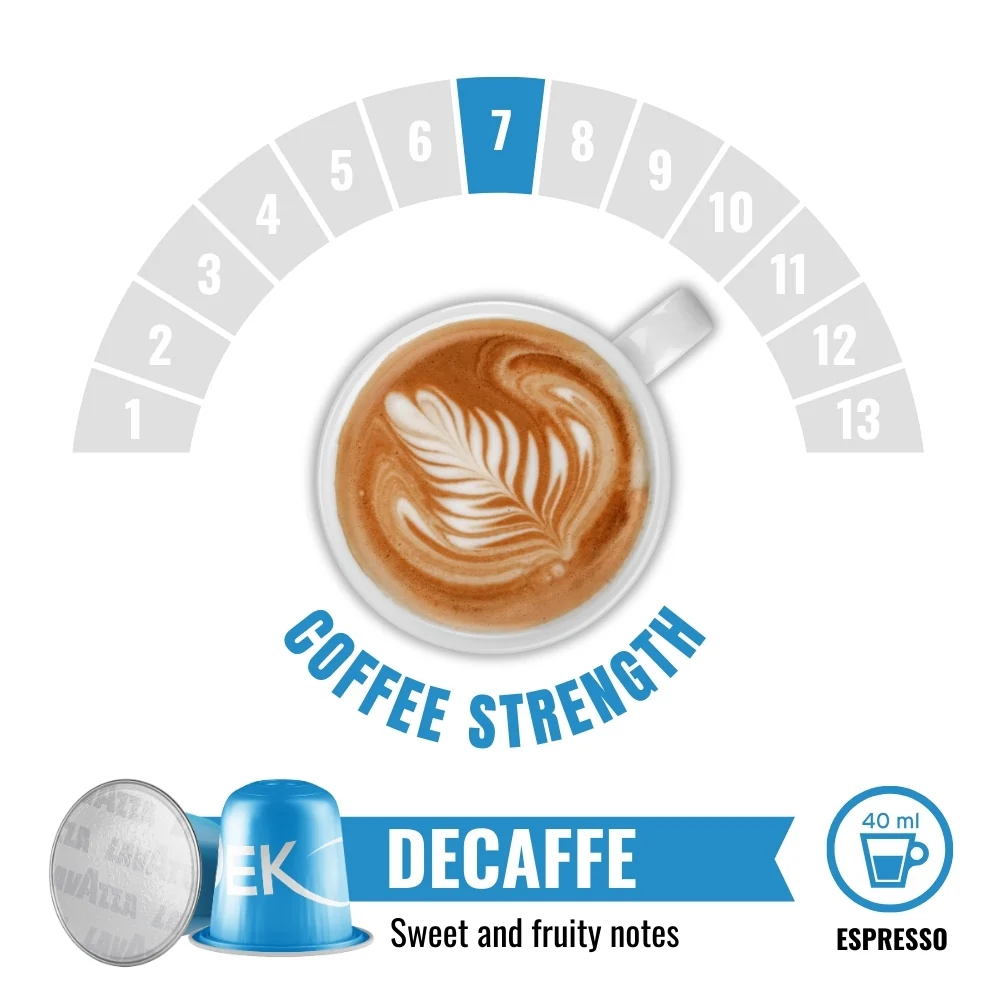 Lavazza Decaffe Maxi Pack – 30 Aluminium Nespresso compatible coffee capsules - Image 2
