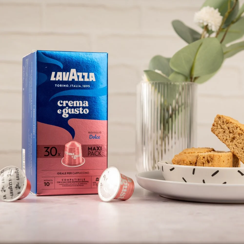Lavazza Dolce Maxi Pack – 30 Aluminium Nespresso compatible coffee capsules - Image 3