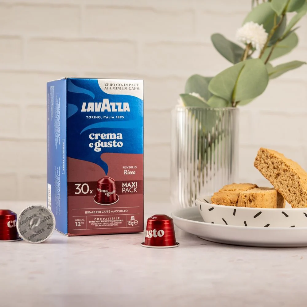 Lavazza Ricco Maxi Pack – 30 Aluminium Nespresso compatible coffee capsules - Image 3
