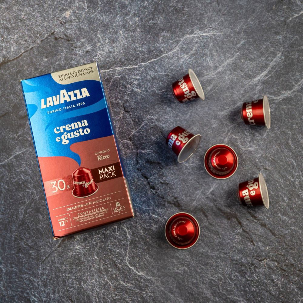 Lavazza Ricco Maxi Pack – 30 Aluminium Nespresso compatible coffee capsules - Image 6