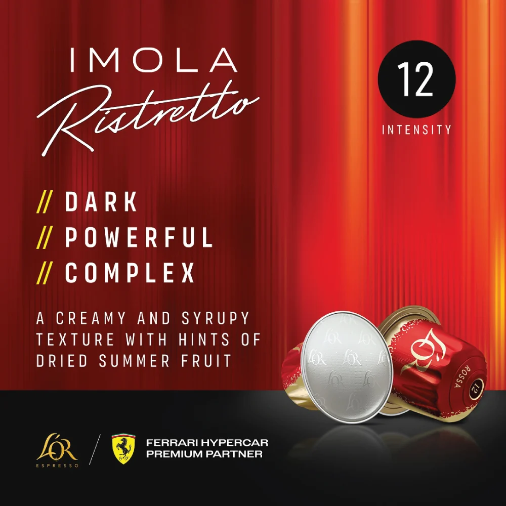 L'OR Imola Ristretto - 10 Aluminium Nespresso compatible coffee capsules - Image 5