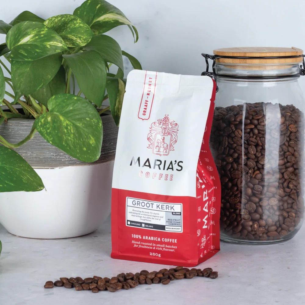 Maria's Groot Kerk Blend Coffee Beans - 250g - Image 3