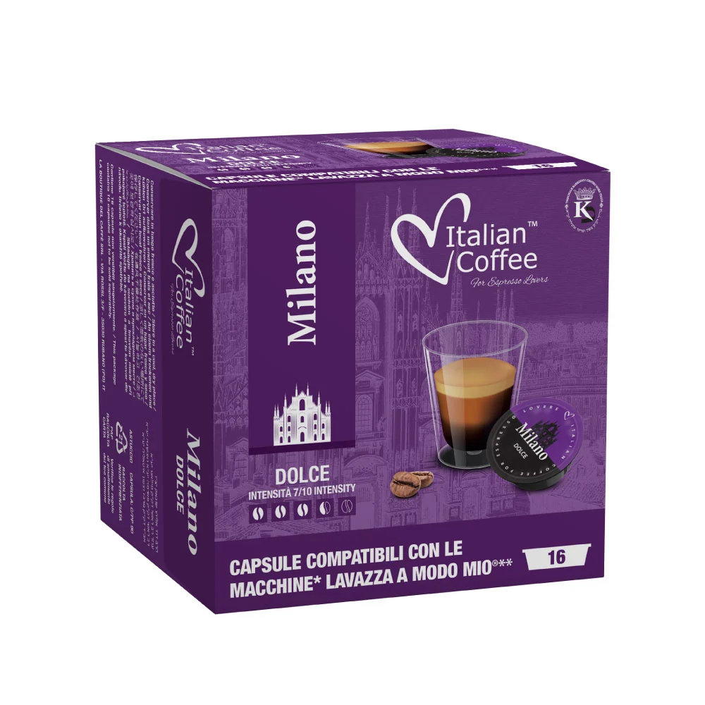 Milano - Lavazza A Modo Mio Compatible Coffee Capsules