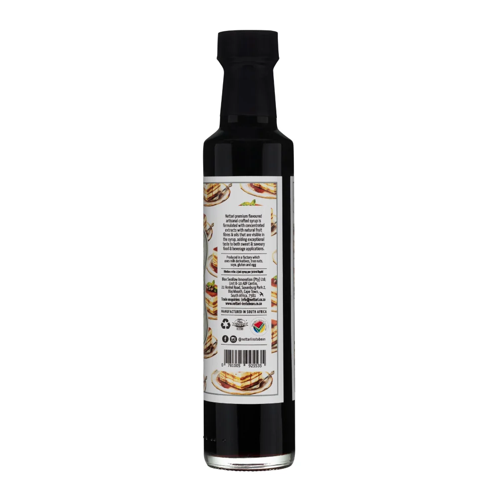 Nettari Tiramisu Syrup 250ml - Image 3