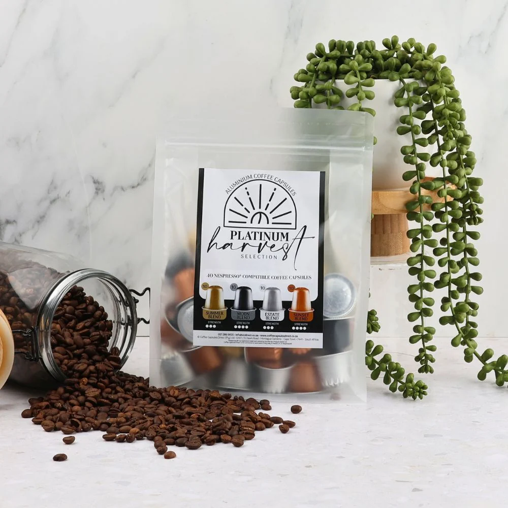 Platinum Selection - 40 Aluminium Nespresso Compatible Coffee Capsules - Image 3
