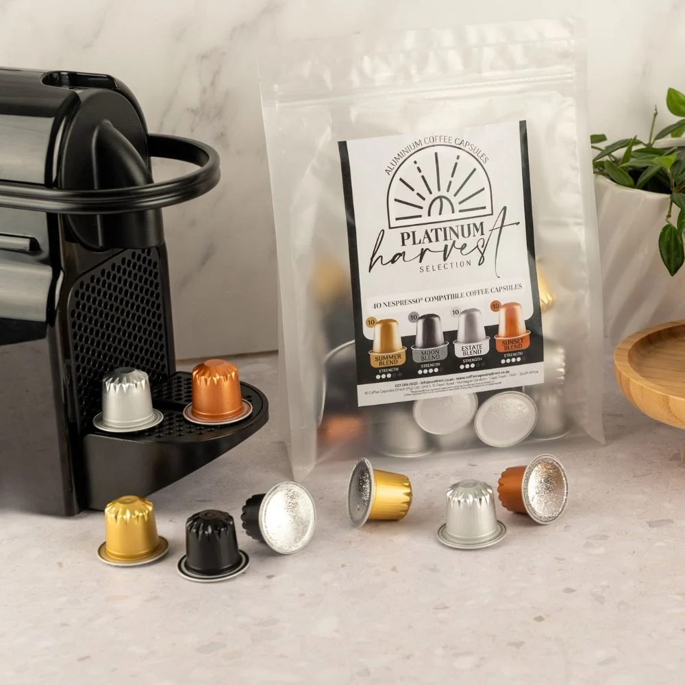 Platinum Selection - 40 Aluminium Nespresso Compatible Coffee Capsules - Image 4