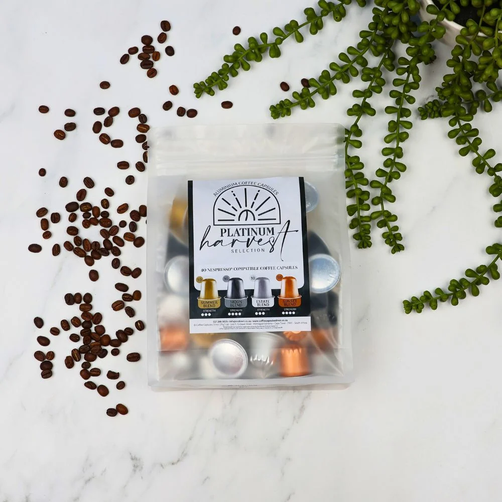 Platinum Selection - 40 Aluminium Nespresso Compatible Coffee Capsules - Image 6