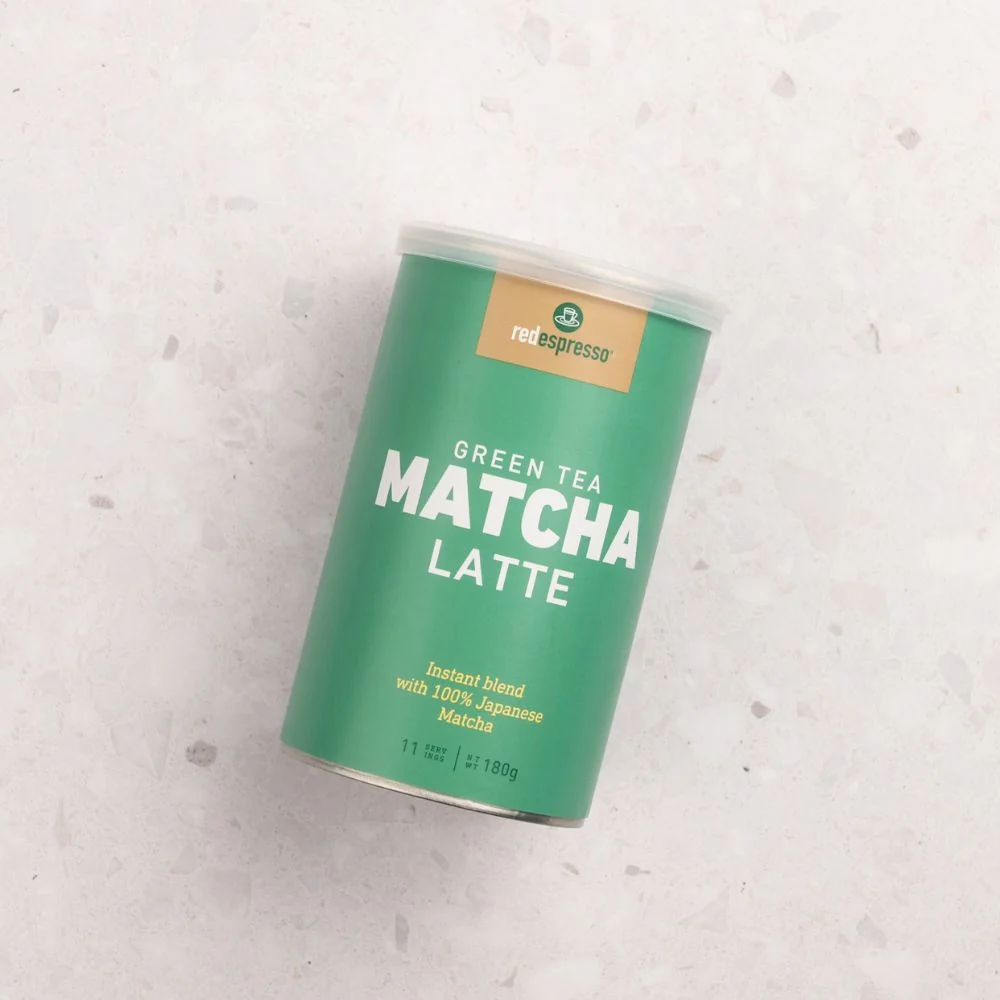 red espresso - Instant Green Tea Matcha Latte 180g Tin - Image 5