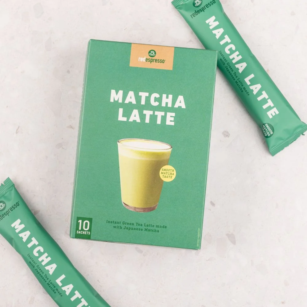 red espresso - Instant Green Tea Matcha Latte Sachets 10x16g - Image 6