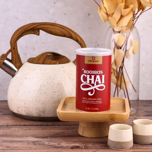 red espresso - Instant Rooibos Chai Latte 220g Tin - 10 Servings - Image 4