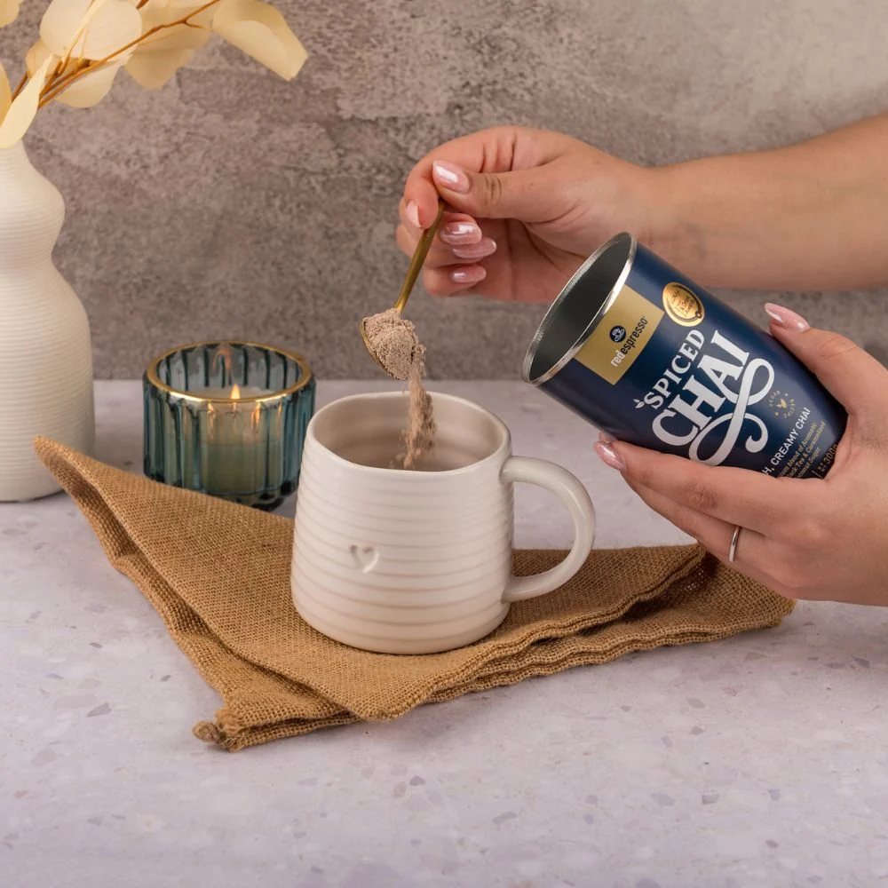 red espresso - Instant Spiced Chai Latte 300g Tin - 15 Servings - Image 5