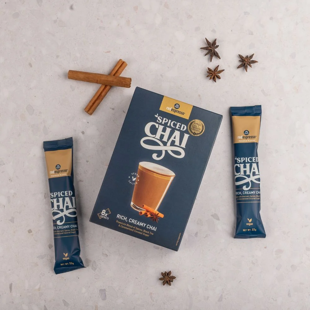 red espresso - Instant Spiced Chai Latte Sachets Vegan friendly 8 x 22g - Image 6