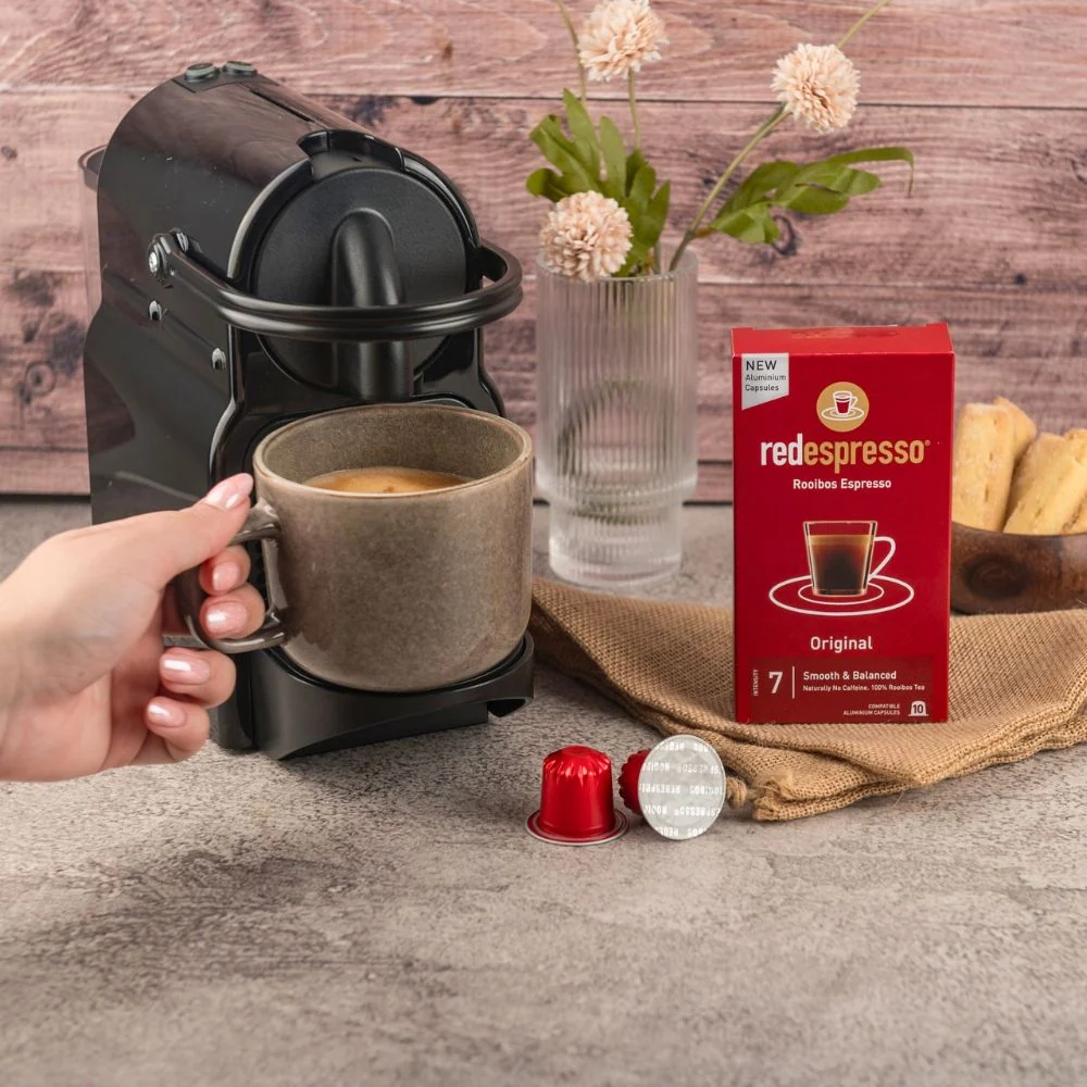 red espresso Original Rooibos - 10 Aluminium Nespresso compatible capsules - Image 5