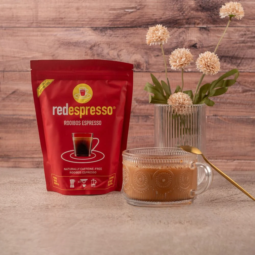 red espresso Premium Espresso Ground Rooibos Tea - 250g - Image 3