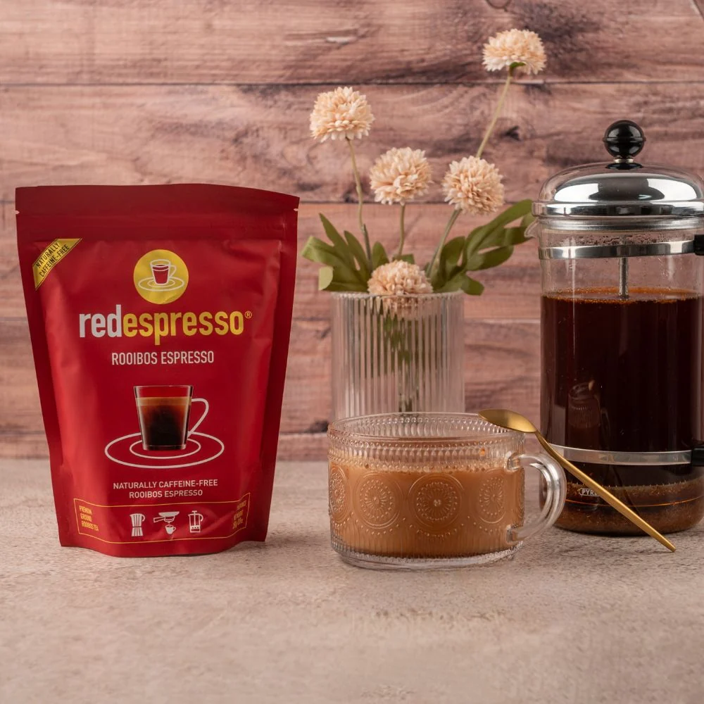 red espresso Premium Espresso Ground Rooibos Tea - 250g - Image 4