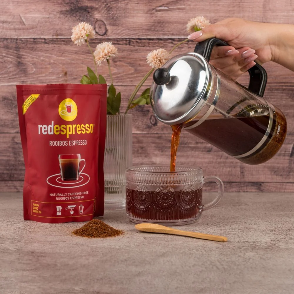 red espresso Premium Espresso Ground Rooibos Tea - 250g - Image 5