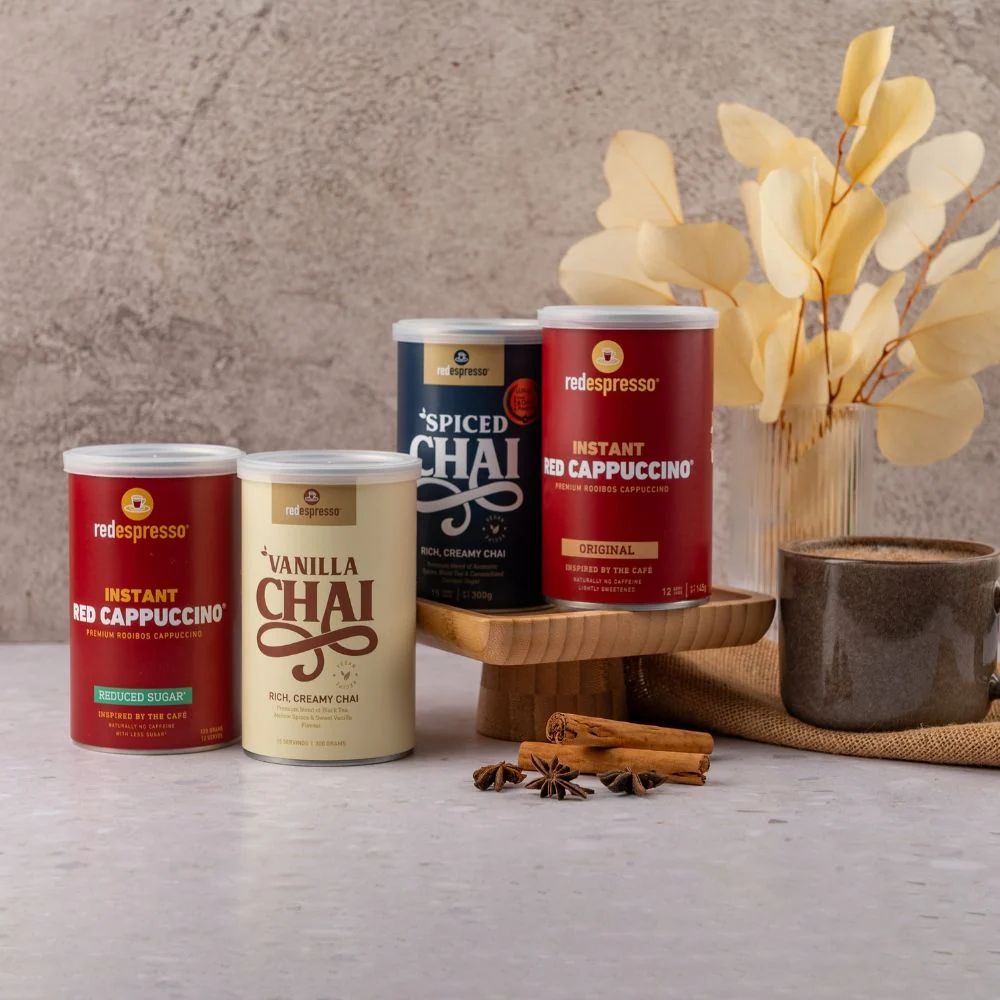 red espresso - Rooibos Cappuccino and Chai Deluxe Bundle - Image 6