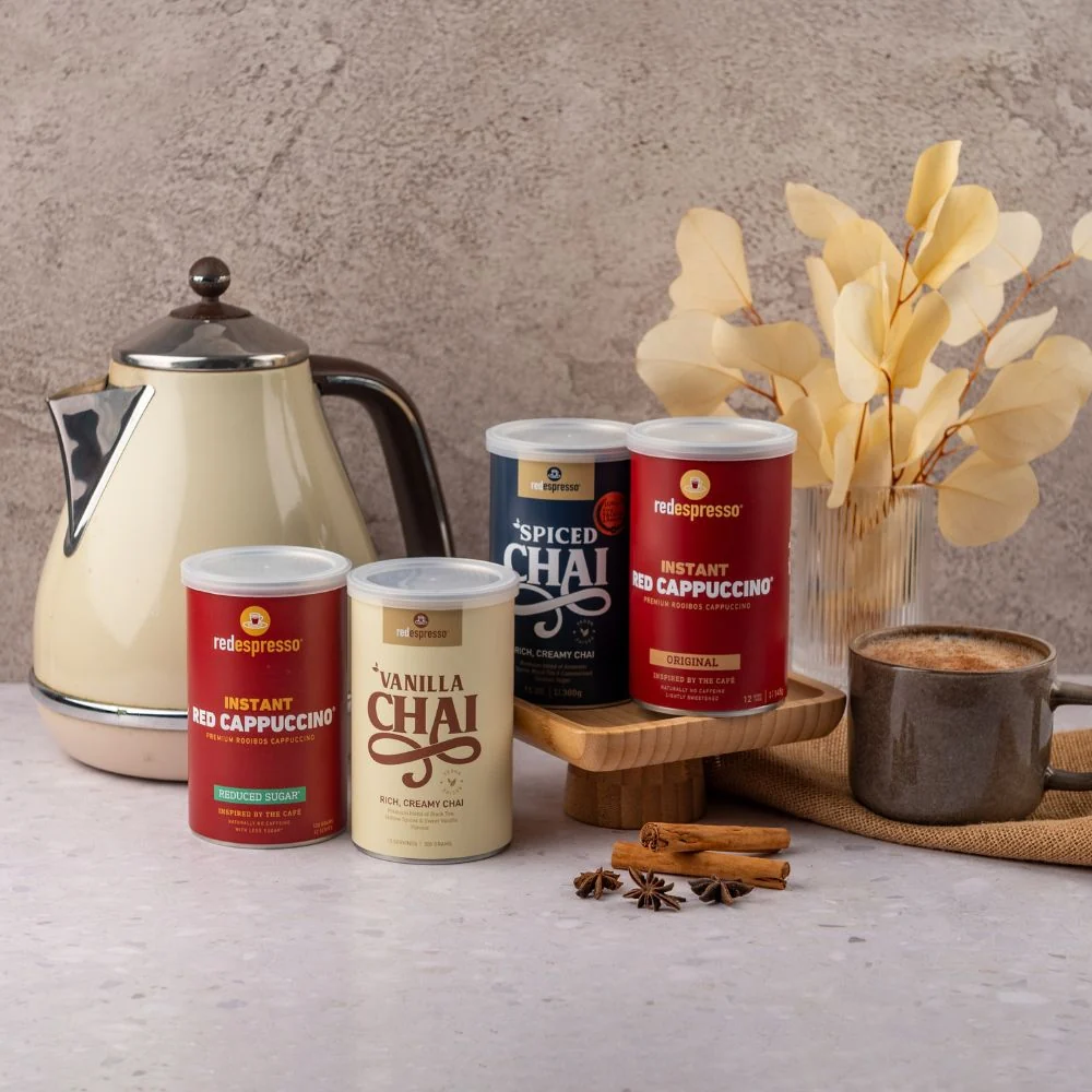 red espresso - Rooibos Cappuccino and Chai Deluxe Bundle - Image 7