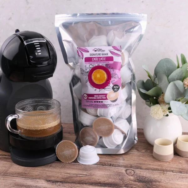 Signature Bulk Caffe Latte - 38 Nescafe Dolce Gusto compatible coffee capsules - Image 4