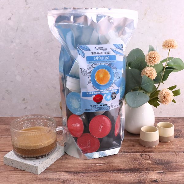 Signature Bulk Cappuccino - 38 Nescafe Dolce Gusto compatible coffee capsules - Image 3