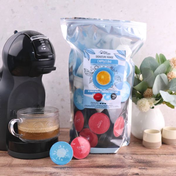 Signature Bulk Cappuccino - 38 Nescafe Dolce Gusto compatible coffee capsules - Image 4