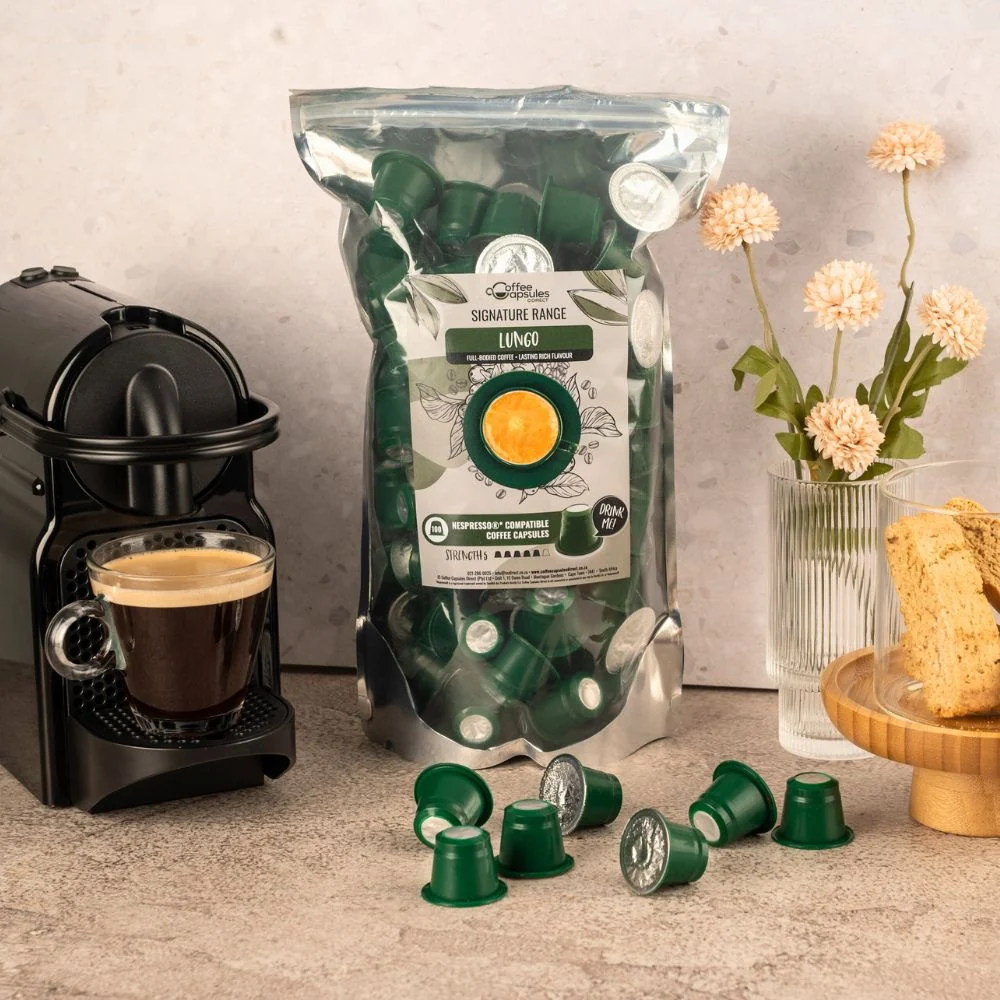 Signature Lungo Bundle - 100 Nespresso Compatible Coffee Capsules - Image 3