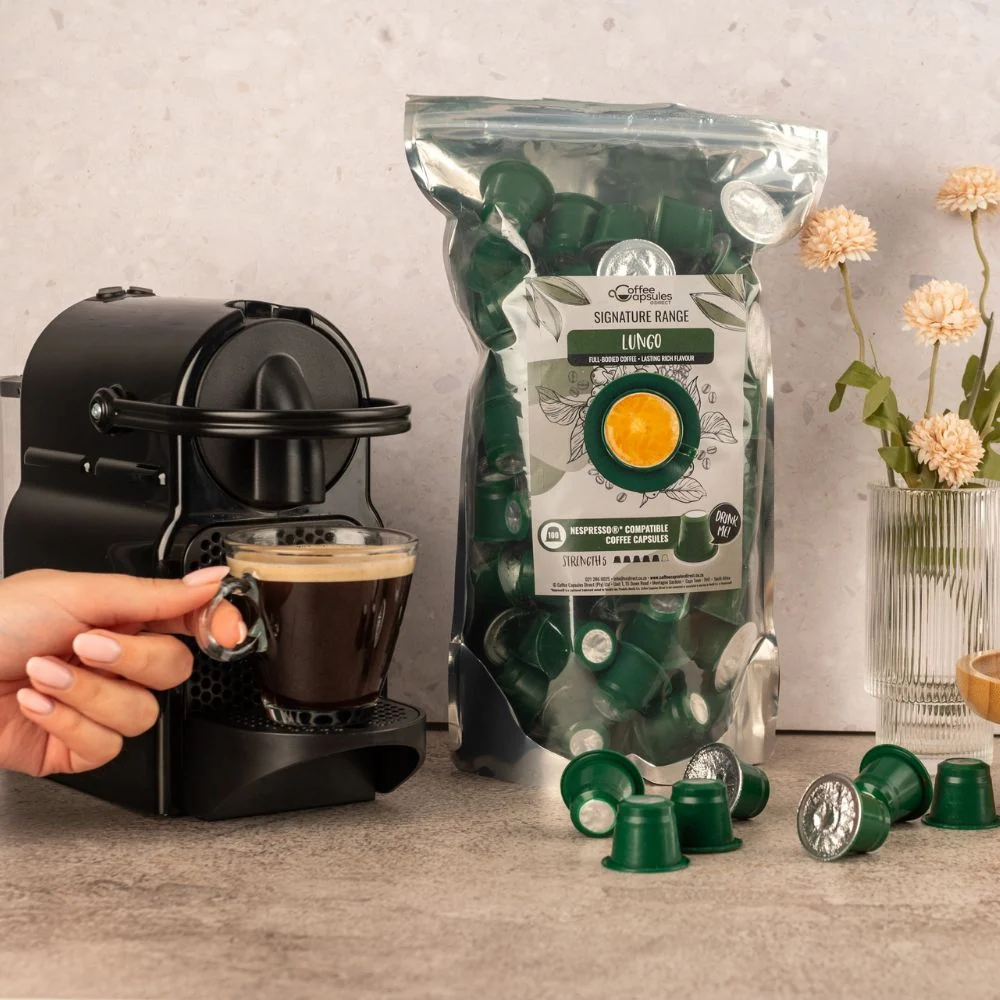 Signature Lungo Bundle - 100 Nespresso Compatible Coffee Capsules - Image 4