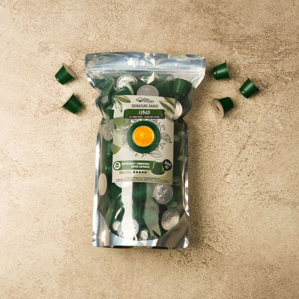 Signature Lungo Bundle - 100 Nespresso Compatible Coffee Capsules - Image 6